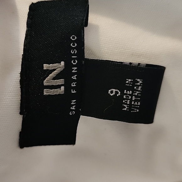 I.N. Embroidered  hi-lo delicately  beautiful dress formal or prom ready - Picture 8 of 13